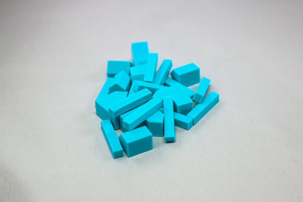 Settlers of Catan Pieces 3D Print Base Set of Replacement Pieces