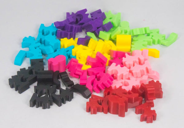 Settlers of Catan 3D Printed Traders and Barbarians Replacement Pieces